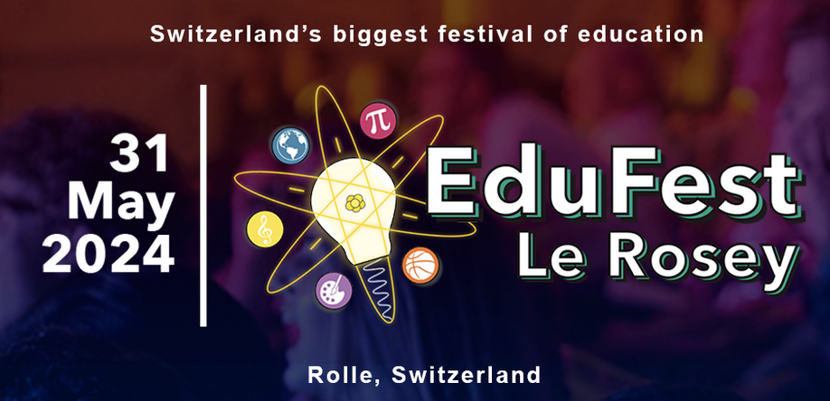 We are present at the EduFest @ Le Rosey
